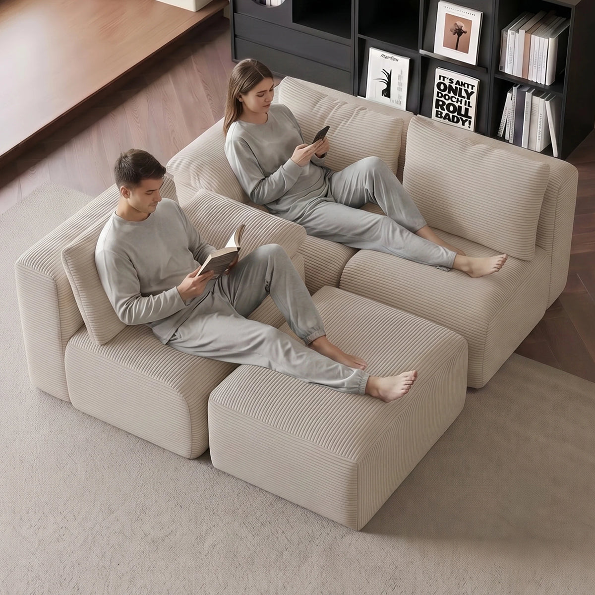 LOOLY — Canapé d’angle modulable — KOKOON Paris
