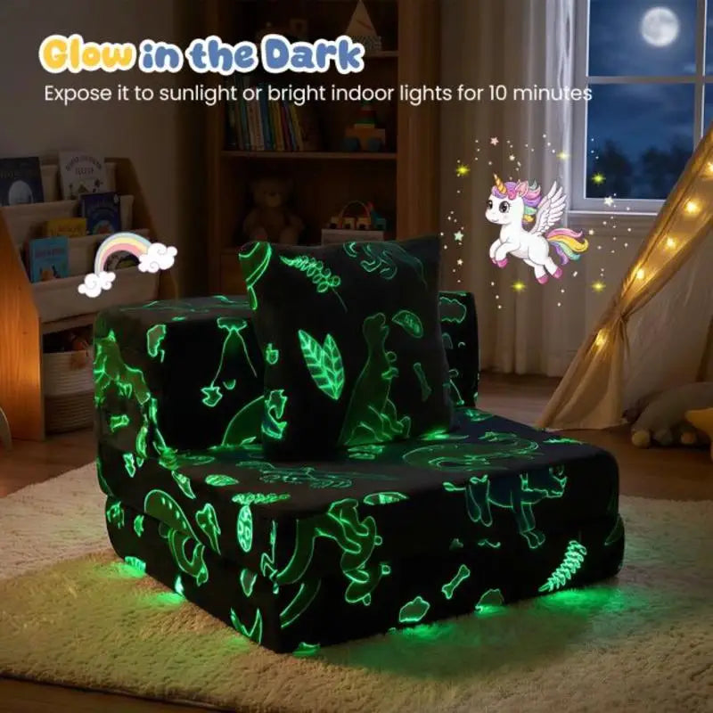 Fauteuil enfant 3 en 1 fluorescent FUNNY — KOKOON Paris