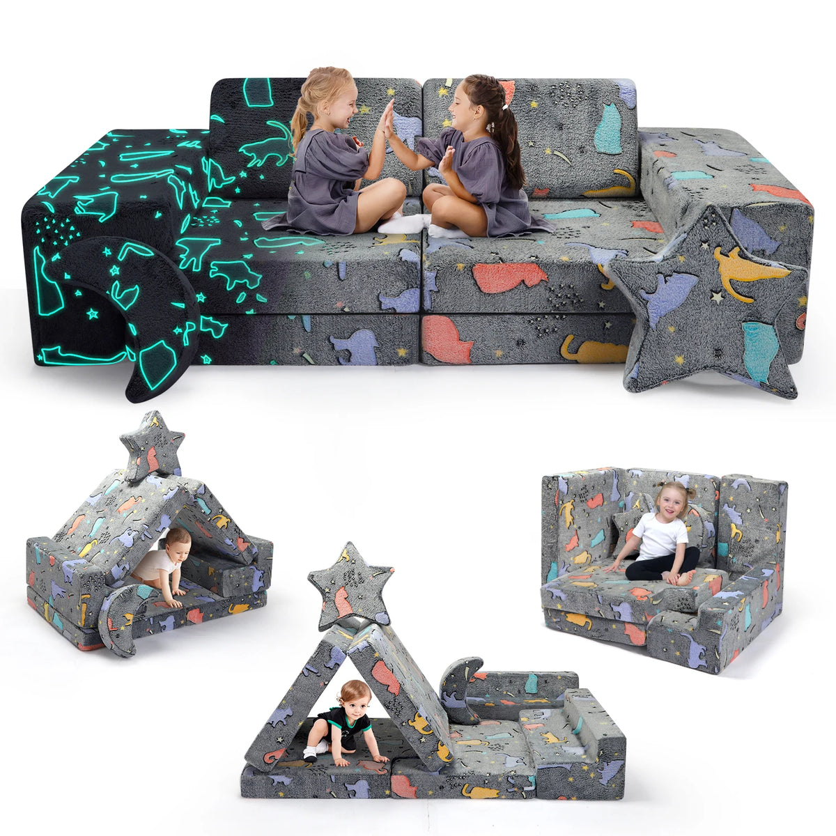 FUNNY — Canapé enfant modulable — KOKOON Paris