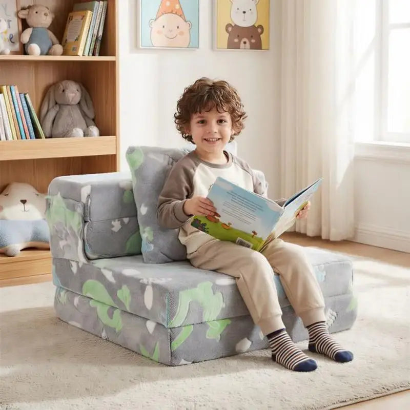 Fauteuil enfant 3 en 1 fluorescent FUNNY — KOKOON Paris