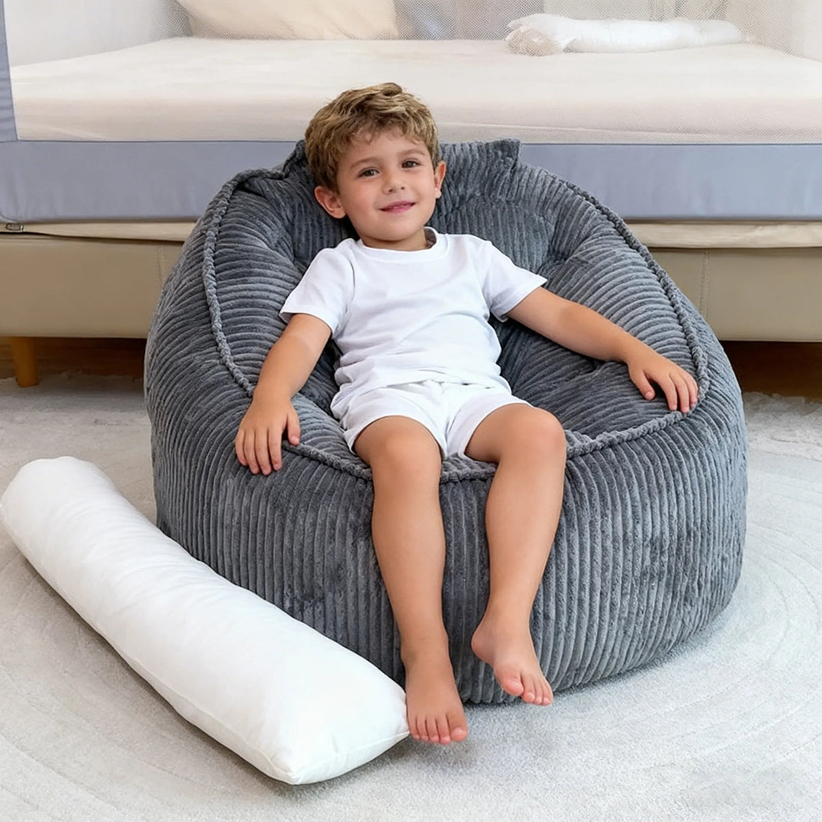 Pouf enfants VELVET — KOKOON Paris