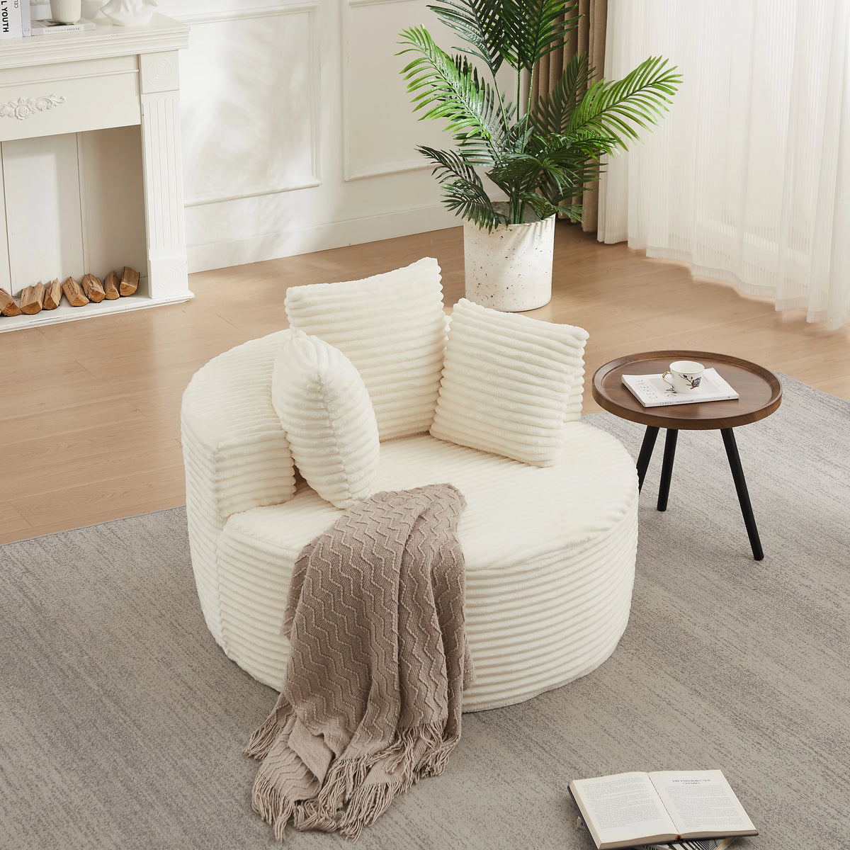 Fauteuil pouf VELVET — KOKOON Paris