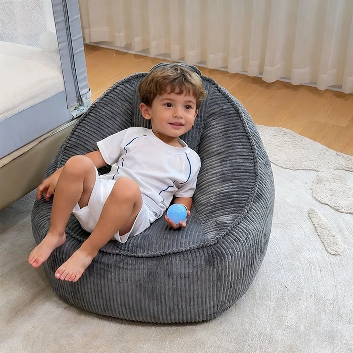 Pouf enfants VELVET — KOKOON Paris