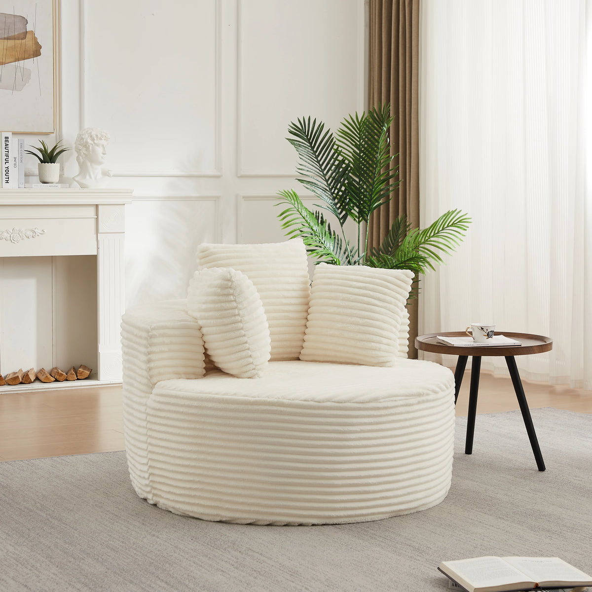 Fauteuil pouf VELVET — KOKOON Paris