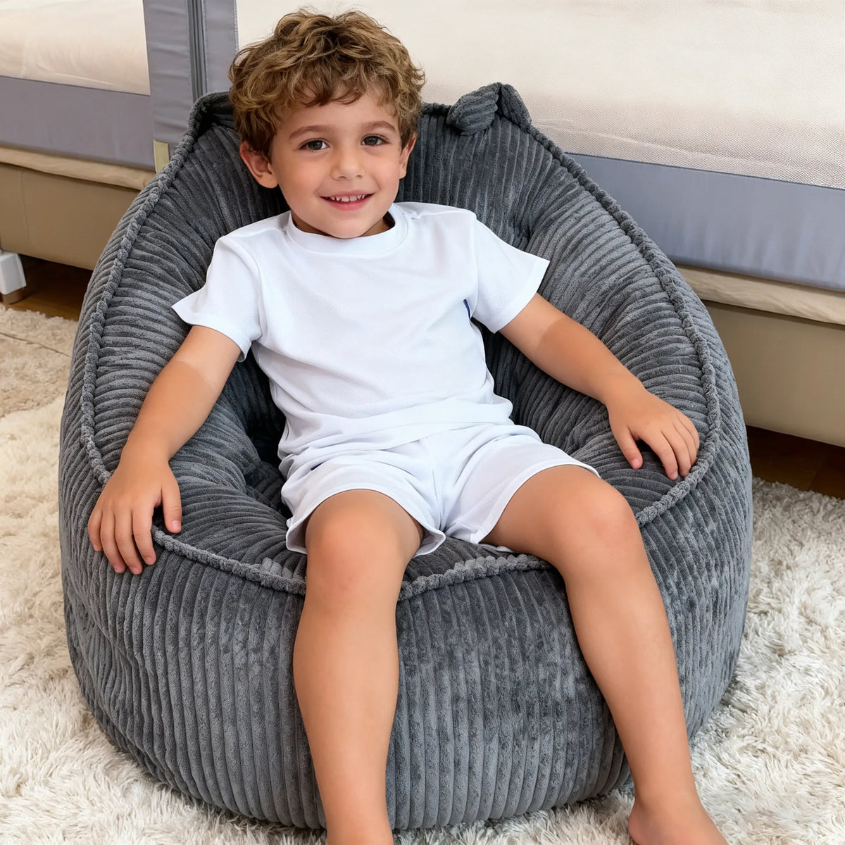 Pouf enfants VELVET — KOKOON Paris